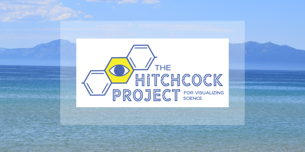 Hitchcock Project logo on Tahoe background image