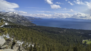 Lake Tahoe from from the Mount Rose Highway scenic overlook