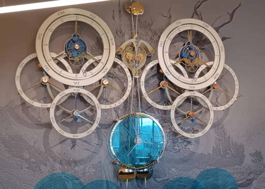 the bristlecone clock, a piece of art by Jonathon Keats