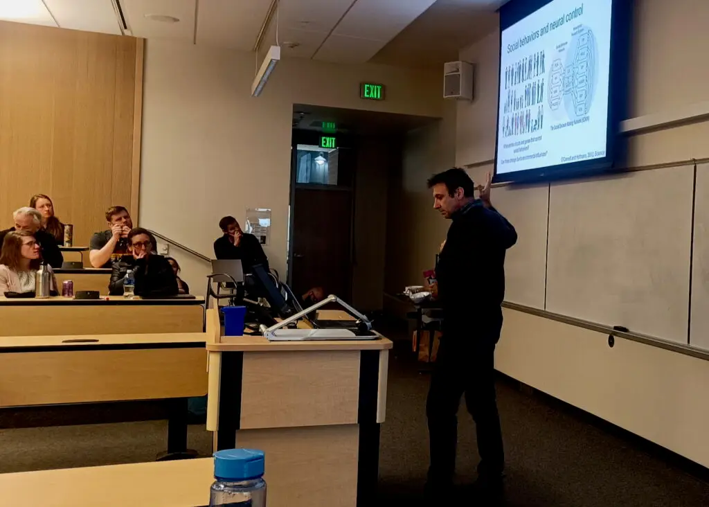 researcher Philip Washbourne presents at UNR on March 5