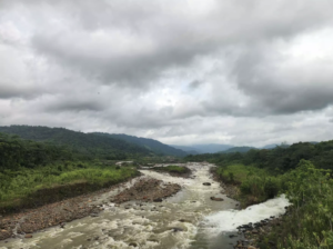 The Sarapiquí River stretches for 53 miles. Recent heavy rainfall led to the river level increasing