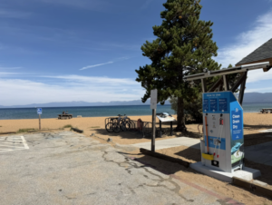 A CD3 Outpost Blue station at Lake Tahoe